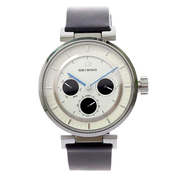 イッセイミヤケ ＩSSEY MIYAKE 腕時計 メンズ レディース SILAAB02 W-Mini ダブリュ ミニ 和田智 Satoshi Wada クォーツ ホワイト ブラック ホワイト｜shiningstore-next｜03