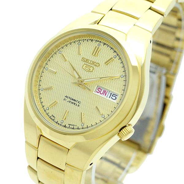 メール便無料 セイコー Seiko 腕時計 メンズ Snk610k1 Seiko5 自動巻き ゴールド 腕時計 Www Akken Fr