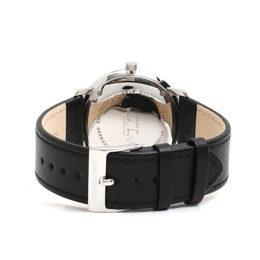 最新 ユンハンス JUNGHANS 腕時計 27-3501-02 027-3501-02 メンズ マックスビル 自動巻き ホワイト ブラック 【EIM1623987106】(58684円)