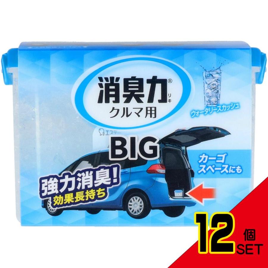 クルマの消臭力BIG車用消臭芳香剤ウォータリースカッシュ × 12点 | ブランド登録なし