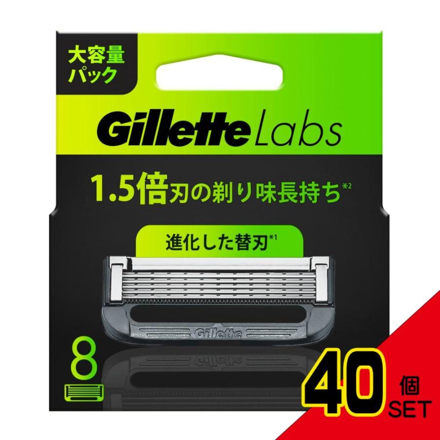 Gillette Labs角質除去バー搭載替刃 40個  新品未開封 ジレットラボ角質除去バー搭載替刃 × 40点 : シャイニングストアNEXT