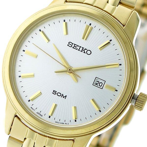 腕時計 アクセサリー クリアランス セール 腕時計 レディース腕時計 セイコー Seiko クオーツ レディース 腕時計 Sur660p1 シルバー ゴールド シルバー ステンレス ケース ステンレス ベルト Wbuevso6xa Boulevardrestaurants Com