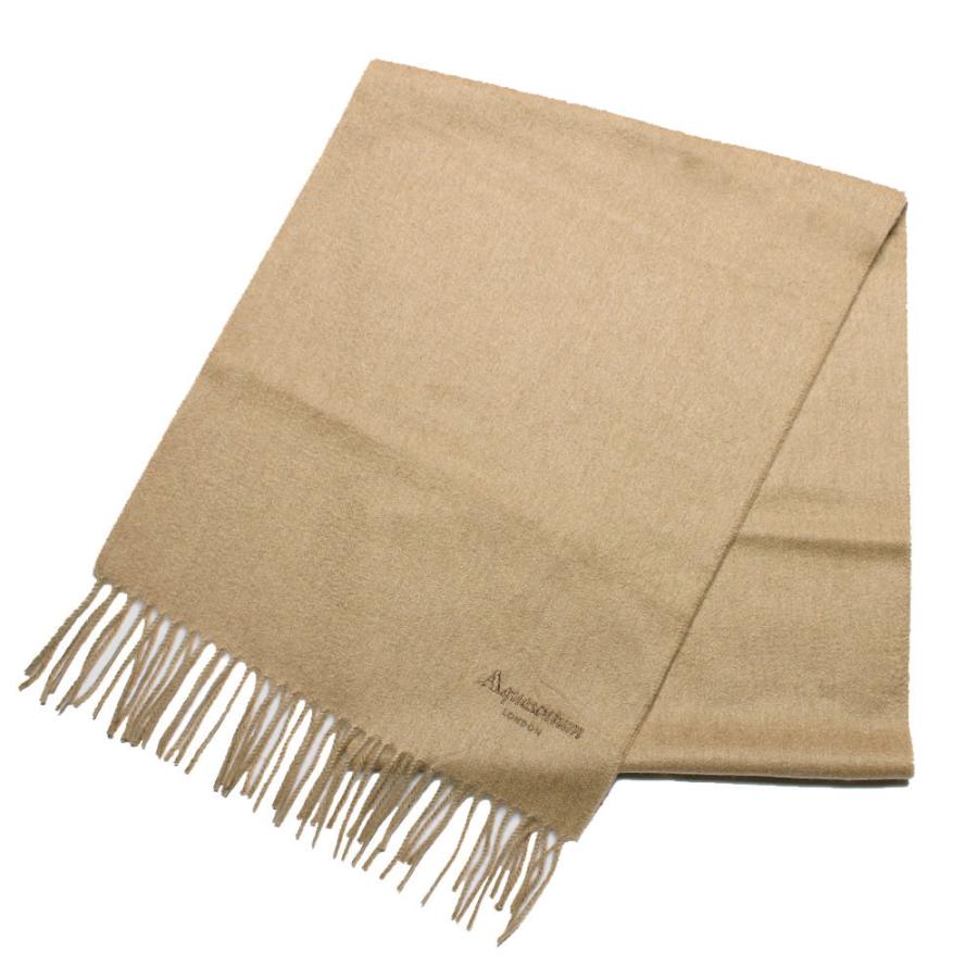 21最新作 ユニセック カシミヤ マフラー Aquascutum アクアスキュータム マフラー カシミヤ100 ベージュ Taupe レディース メンズ Taupe Aqs80 ストール マフラー Aquascutum アクアスキュータム 財布 帽子 ファッション小物