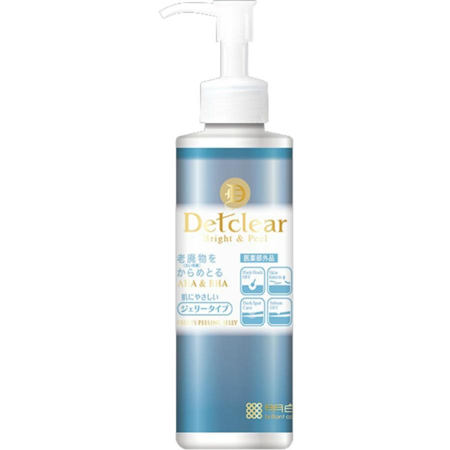 DETブライト&ピール　ピーリングジェル ジェリータイプ 180ml 36本 DETクリアブライト&ピールピーリングジェリー<無香料タイプ