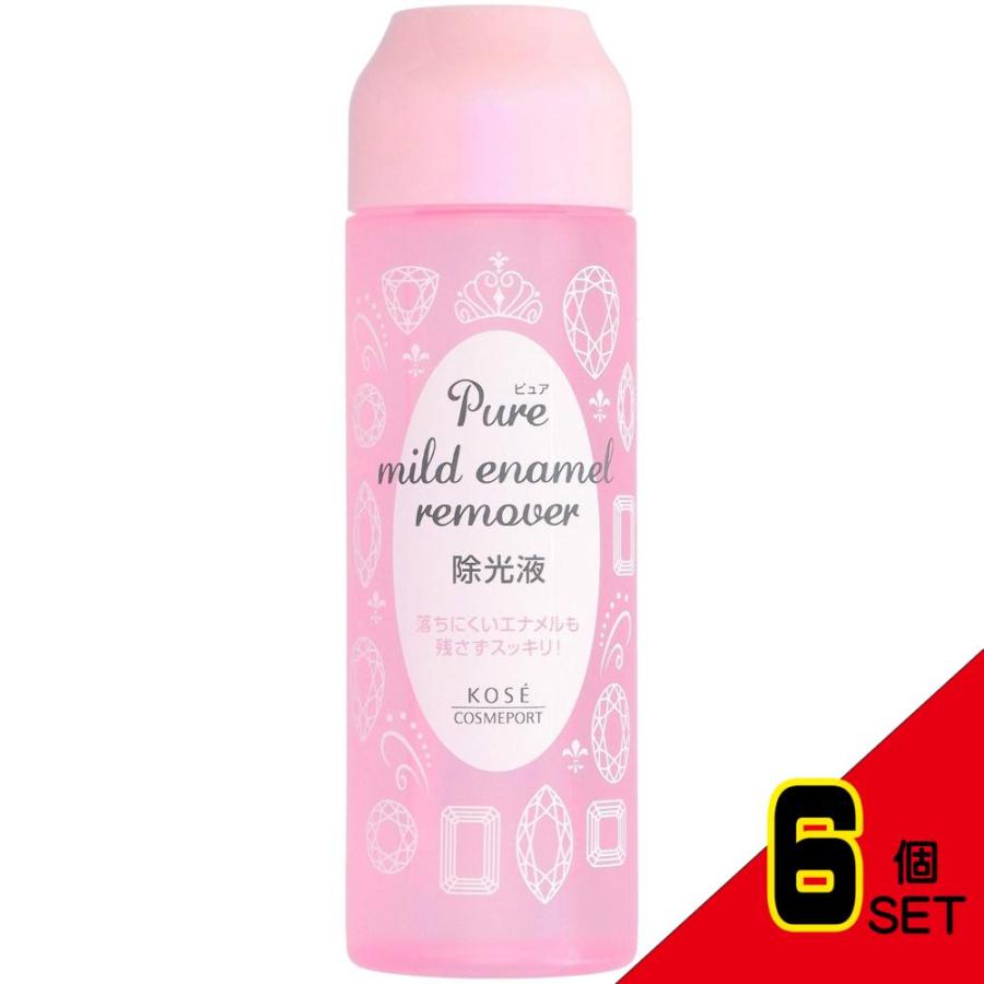 ピュアマイルドエナメルリムーバーN220ML × 6点 : シャイニングストア