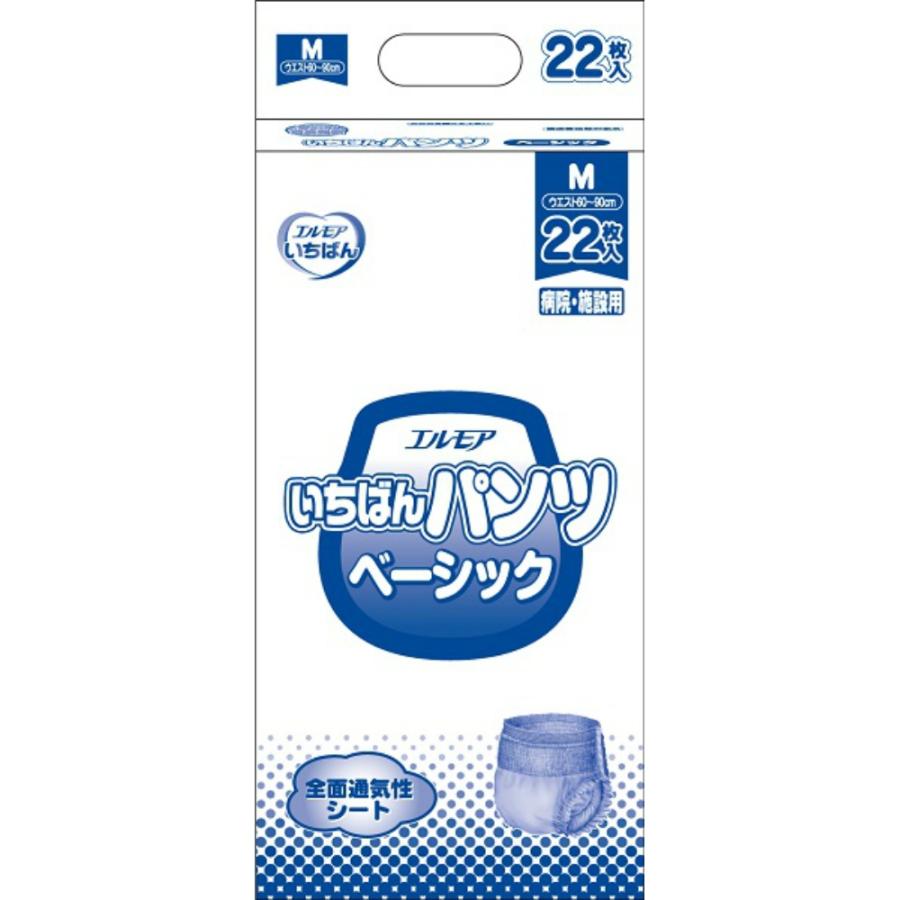 エルモアいちばんパンツ ベーシック Mサイズ 12袋 エルモアいちばんパンツベーシックM : シャイニングストアNEXT - 通販