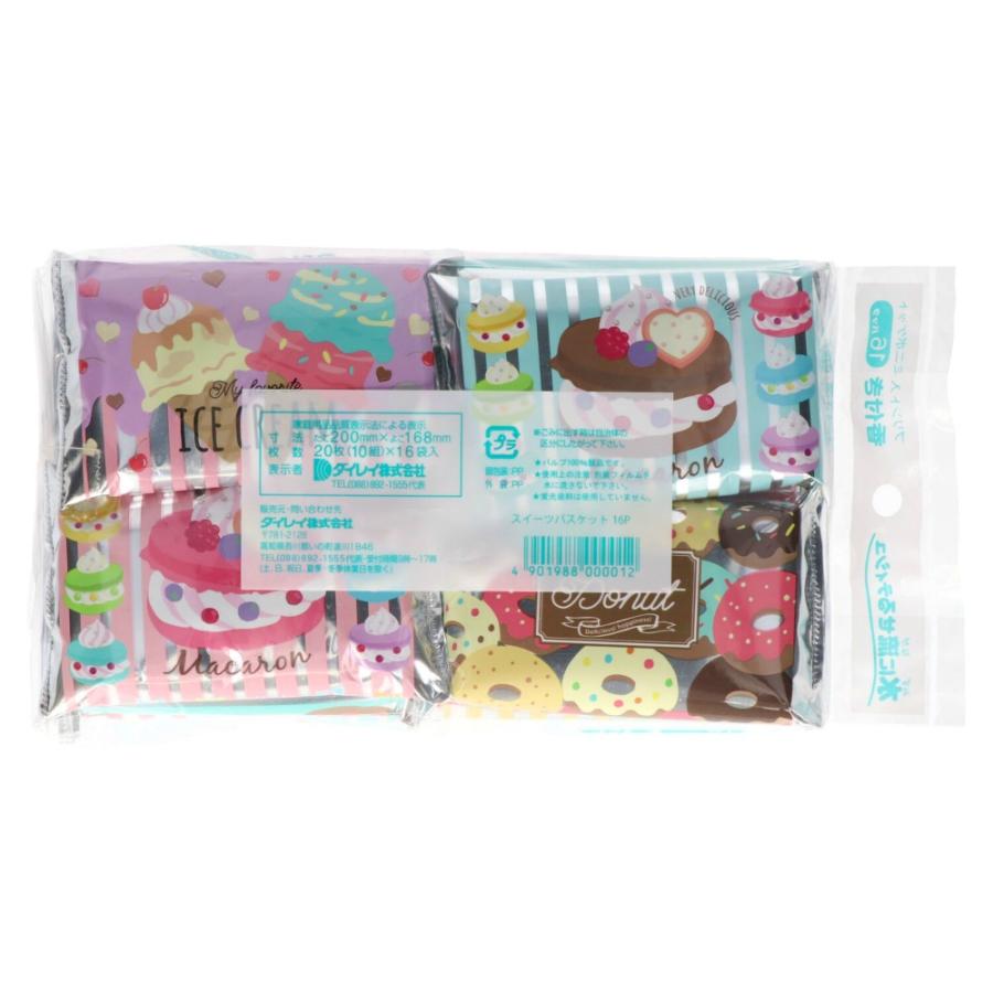 スイーツバスケットミニポケットティシュ16個組 × 50点_1