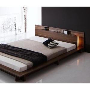 モダンライト・コンセント付きローベッド プレミアムポケットコイル