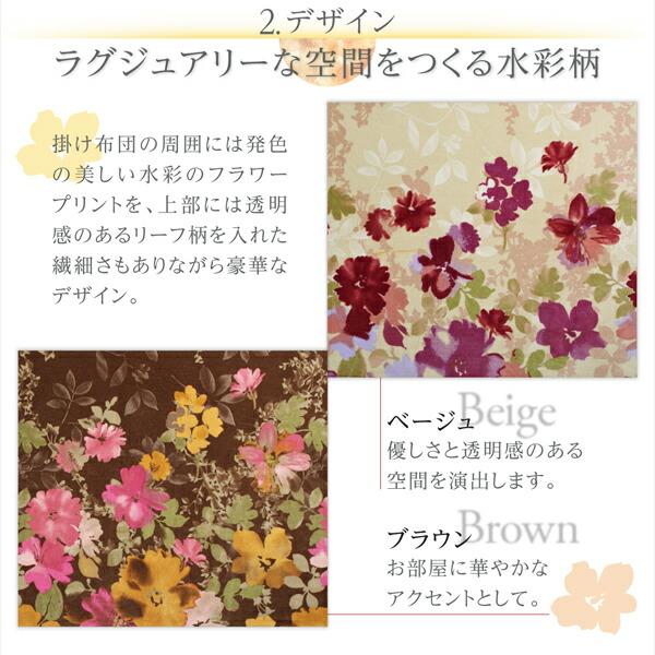 ふっくらボリューム日本製マイクロファイバーデザインこたつ布団シリーズ 【紅白】 こたつ敷きふとん単品 190×260cm