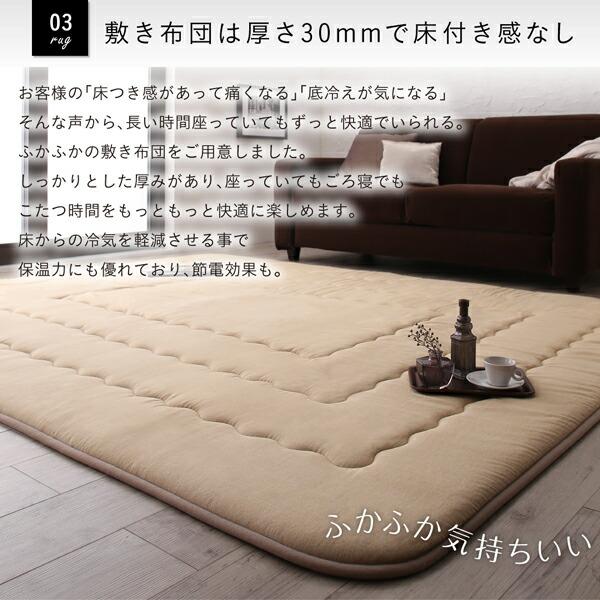 こたつ こたつ布団 おしゃれ インド綿100%ボーダーインテリアこたつ布団 こたつ用掛け布団単品 5尺長方形(90×150cm)天板対応_8