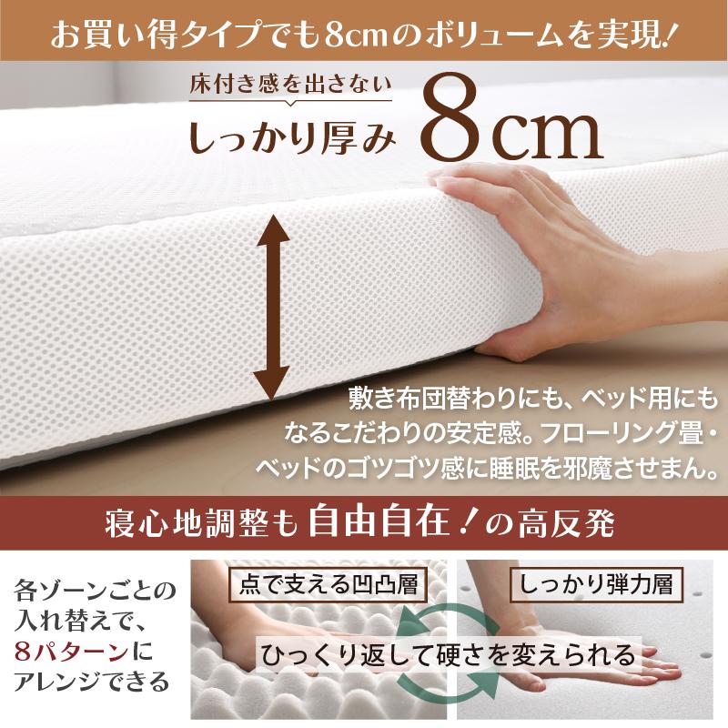 マットレス ワイドキング 連結 ファミリー 敷き布団 大きい 極厚 家族
