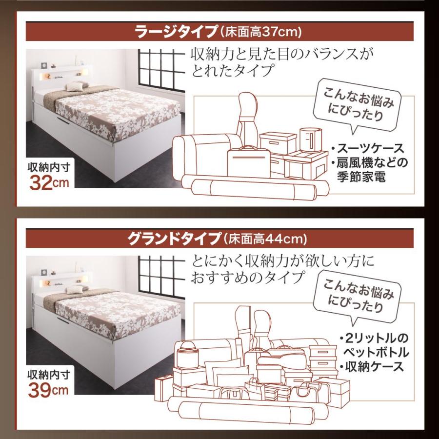 日本初の公式 収納付きベッド シングルベッド セミダブルベッド 収納 収納付き マルチラススーパースプリングマットレス付き 横開き シングル 深さレギュラー 組立設置付