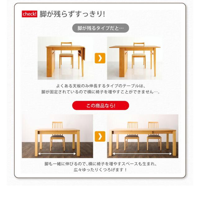 3段階伸縮ハイバックチェアダイニング 6人 6点セット(テーブル+チェア4脚+ベンチ1脚) W145-205 組立設置付 【度】