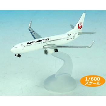 JAL/日本航空 JAL B737-800 ダイキャストモデル 1/600スケール BJS1005