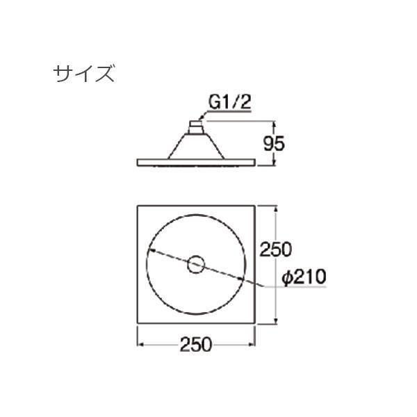 ブランド登録なし - 三栄水栓 SANEI 風呂装具 回転させるシャワー上端 S1040F2