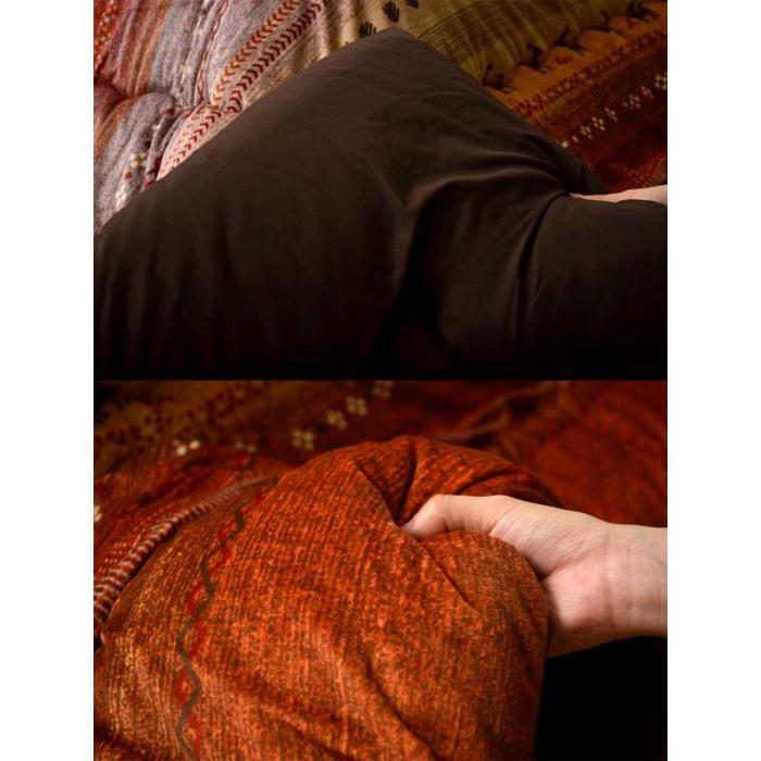 こたつ掛け布団 『ラディ』 オレンジ 約205×205cm 5185219