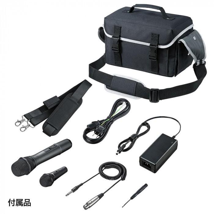 正規品 サンワサプライ ワイヤレスマイク付き拡声器スピーカー MM-SPAMP3 【UOI9900222187】(35776円)