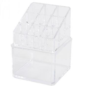 収納 化粧品収納 ジュエリー収納 コスメ収納 リビング 寝室 洗面台 バスルーム おしゃれ 便利 茶谷産業 Crystal Collection コスメオーガナイザー2段 865 604 Ab シャイニングストア 通販 Yahoo ショッピング