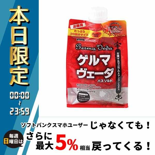 超安い 五洲薬品 有機ゲルマニウム配合のバスソルト 入浴用化粧品 バスソルト バス Ge 240 1050g 12袋 スパウト袋 ゲルマヴェーダ バス用品