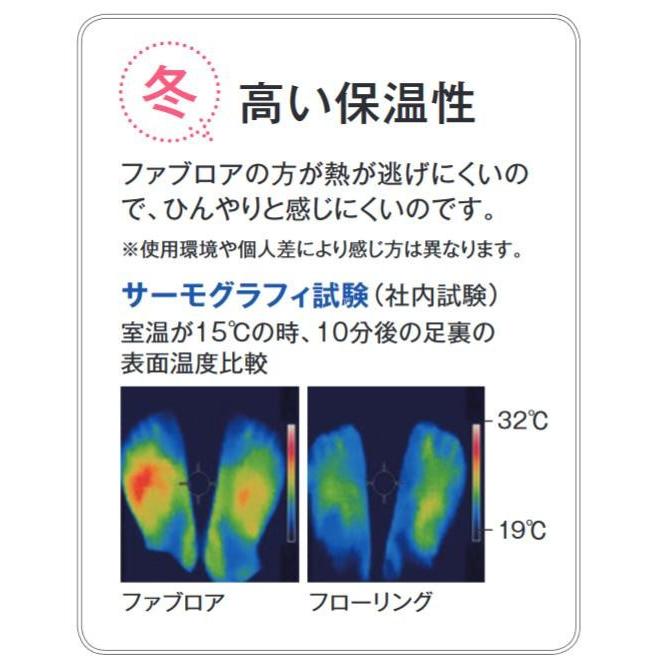 富双合成 クッションフロア ファブロア 約182cm幅×20m巻き FAB05-W｜shiningstore｜05