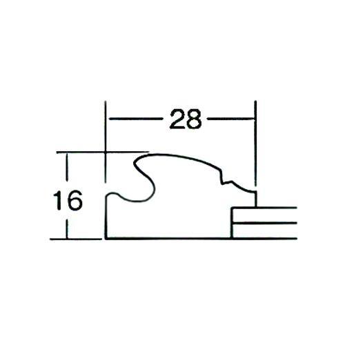 大額 6501 画用紙フレーム 画用紙四ツ切 白木地_1