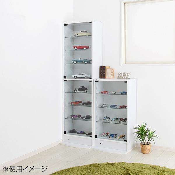 コレクションラック レギュラー ハイタイプ 奥行29cm本体 CR-T5529 W