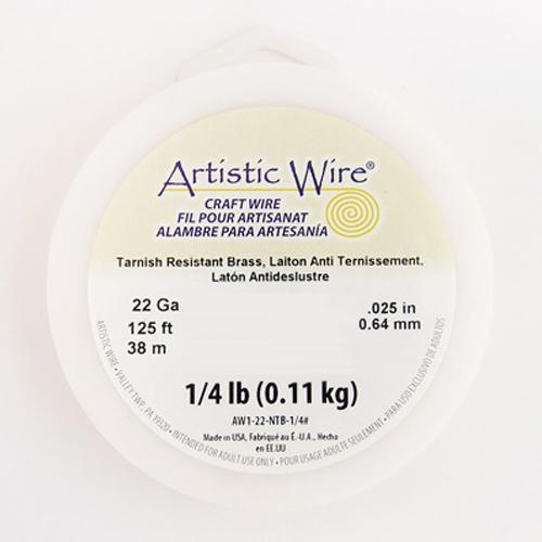 Artistic Wire(アーティスティックワイヤー) ロングスプールス(業務用) ノンターニッシュブラス 0.6mm×約38m 22｜shiningstore｜02