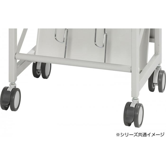 ナカキン ファイルワゴン 3段 FSW-4637WG ホワイトグレー_2