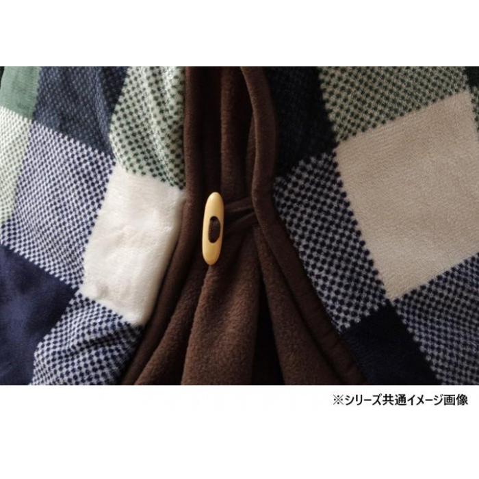 洗える 省スペースこたつ薄掛け布団 「ジャーナル省S」 グリーン 約180×180cm 1181750121521の画像
