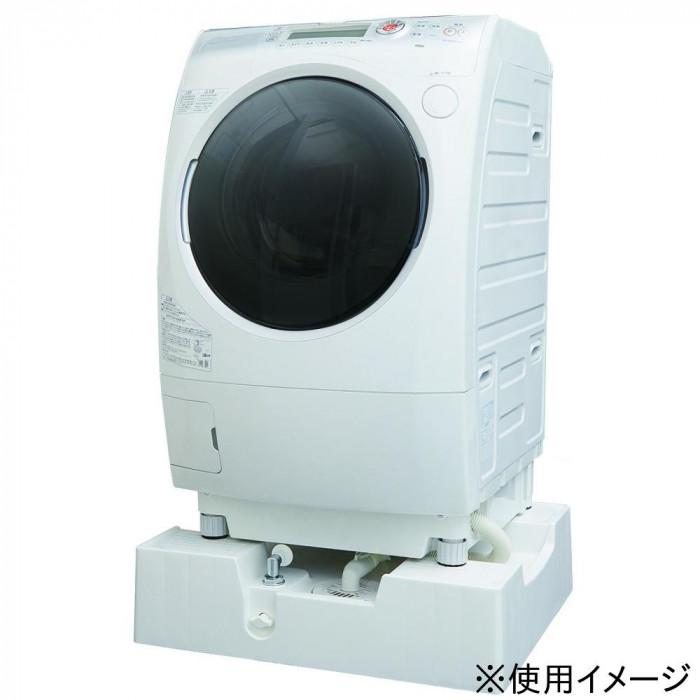 テクノテック洗濯機用床上配管対応給水栓付防水パンTPRF740-W3 テクノテック洗濯機用床上配管対応給水栓付防水パンTPRF740-W3