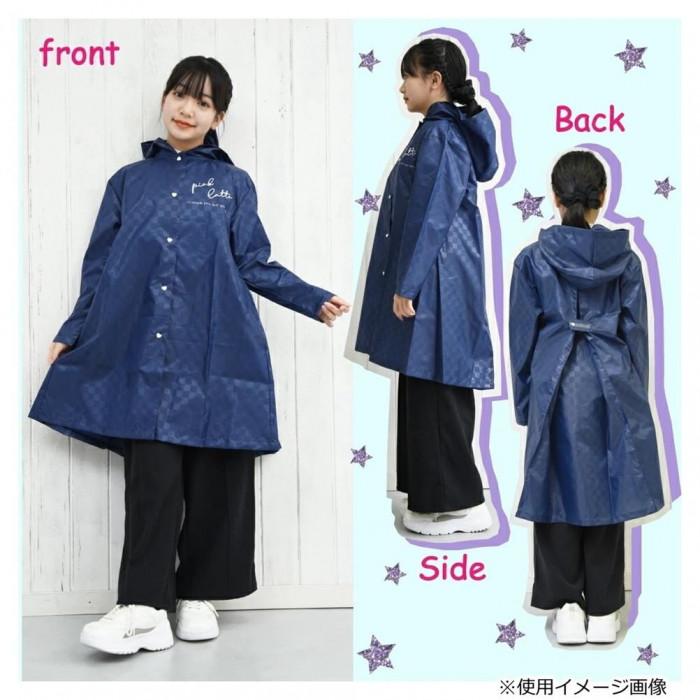 PINKLATTE エンボスコート 150cm ネイビー ガールジュニア 05002318