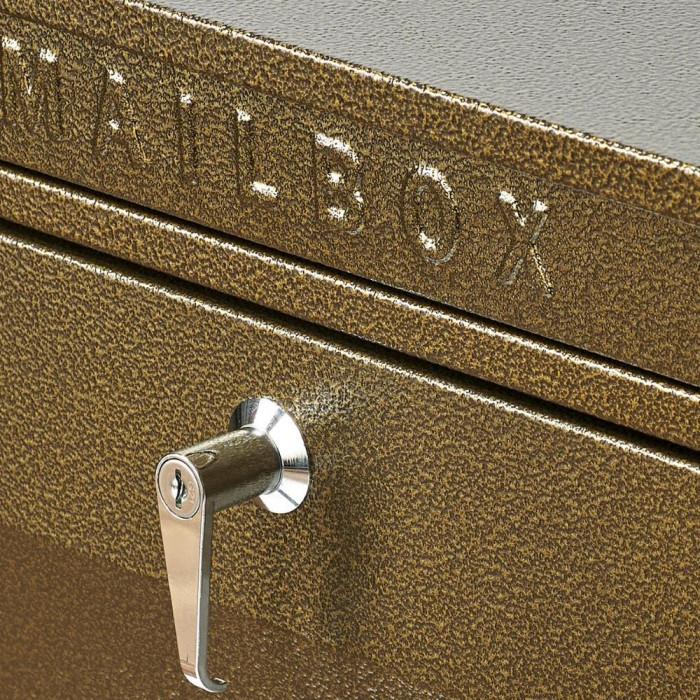 セトクラフト 壁掛けポスト ハンマートーン ブロンズ S24-0521-BZ