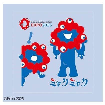2025大阪・関西万博 ミャクミャク はがせるシール BA-MYA-104