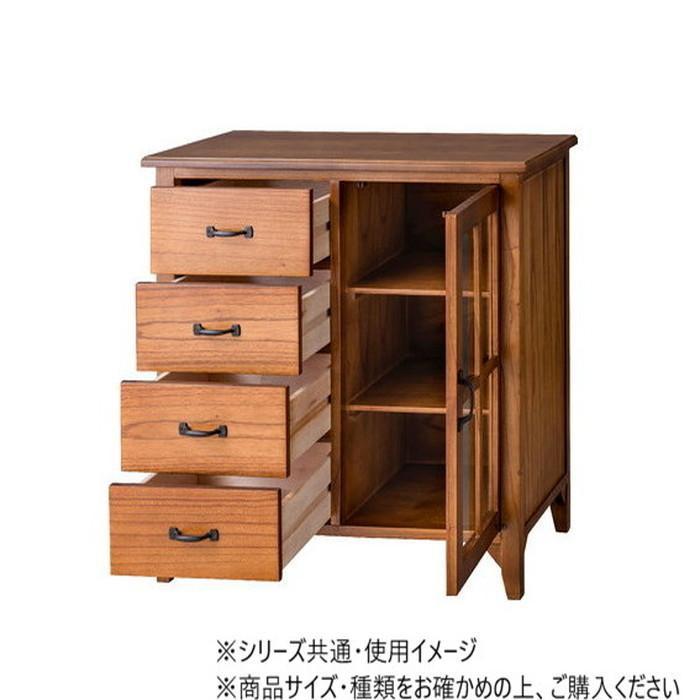 東谷 ティンバー キャビネット ブラウン PM-320の画像