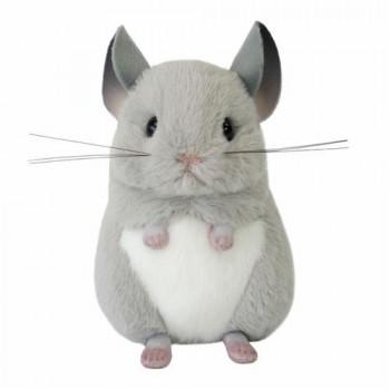 吉徳 りくのなかまたち ぬいぐるみ チンチラ グレー 180222