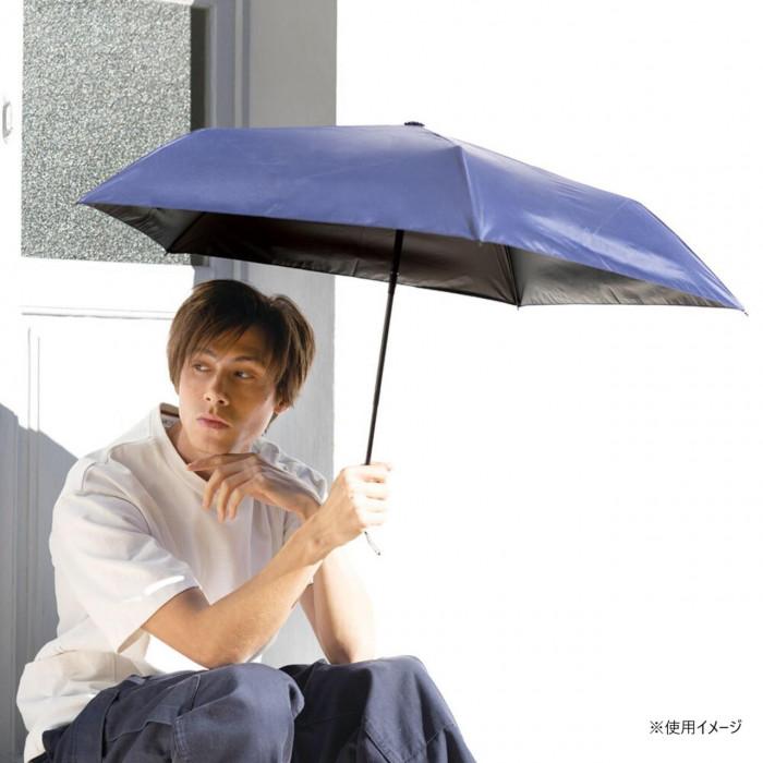 中谷 傘 UVオールウェザー自動開閉折 ネイビー Parasol男女兼用 折傘