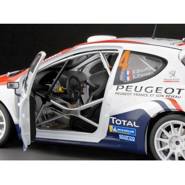 SUNSTAR B プジョー 207 S2000 11 ラリーモンテカルロ 優勝 4 B.Bouffier/X.Panseri 1/18スケール 5443_2