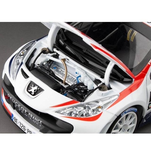 SUNSTAR B プジョー 207 S2000 11 ラリーモンテカルロ 優勝 4 B.Bouffier/X.Panseri 1/18スケール 5443_3