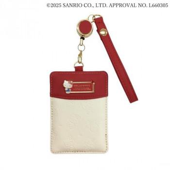サンリオ ハローキティ リール付パスケース SR44-10KT : シャイニング
