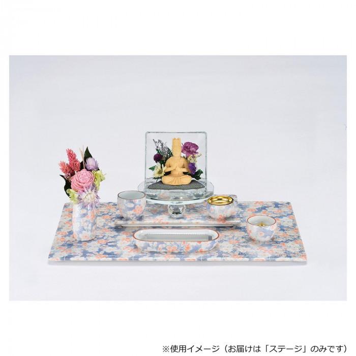 セラミックステージ 有田焼 角型 雅桜/ブルー 32M00000z2072