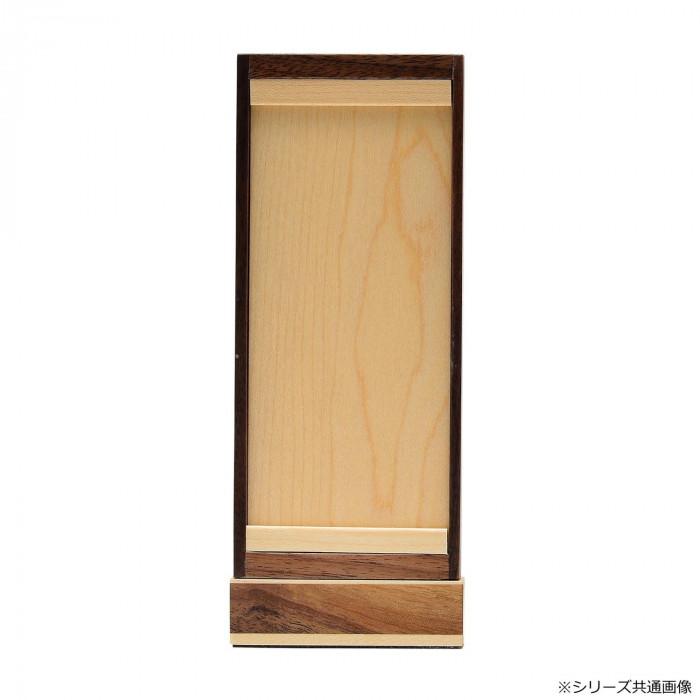 木影(こかげ) スタンド軸 三尊仏 小 浄土真宗(西) ウォールナット 32w100d100033の画像