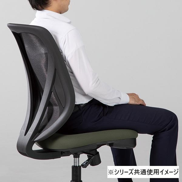 井上金庫販売 オフィス用 LAP オフィスチェア メッシュ ボルドー LAP 