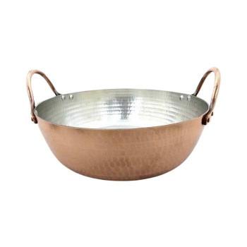 中村銅器製作所 天ぷら鍋 26cm 銅製 楽天市場】【送料無料】中村銅器製作所 銅製 天ぷら鍋 26cm : 通販奉行