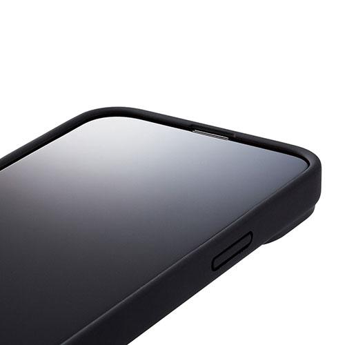エレコム iPhone 14 ハイブリッドケース シリコン カラータイプ PM-A22AHVSCCBK｜shiningstore｜05