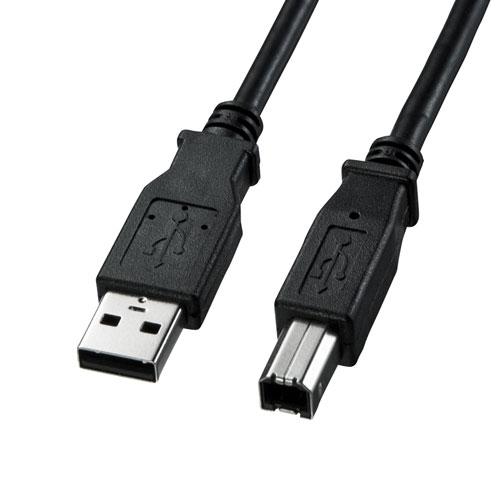 サンワサプライ USB2.0ケーブル 1m PC99規格 KU20-1BKK2｜shiningstore｜02