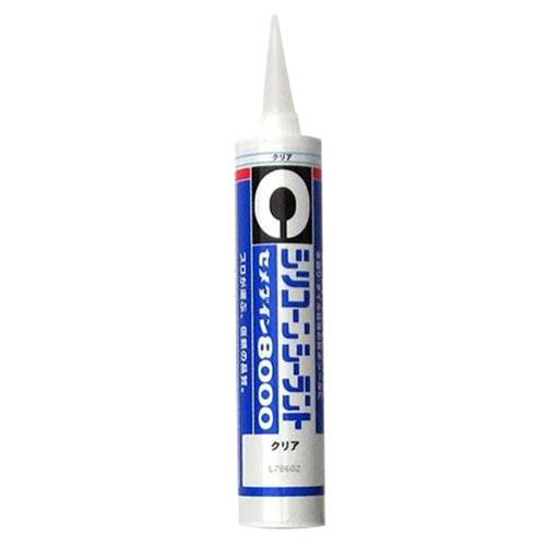 格安激安 シリコンシーラント8000 330ml クリヤー コーキング コーキング剤 シリコン シーライト 充填材 補修用品 日曜大工 Diy リフォーム 日用 Www Gothamgazette Com