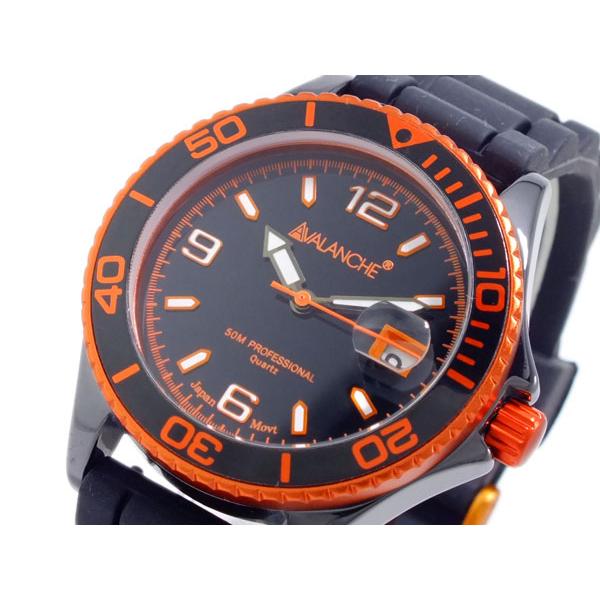 アバランチ AVALANCHE クオーツ 腕時計 AV-1017CER-OR オレンジ オレンジ｜shiningstore｜02