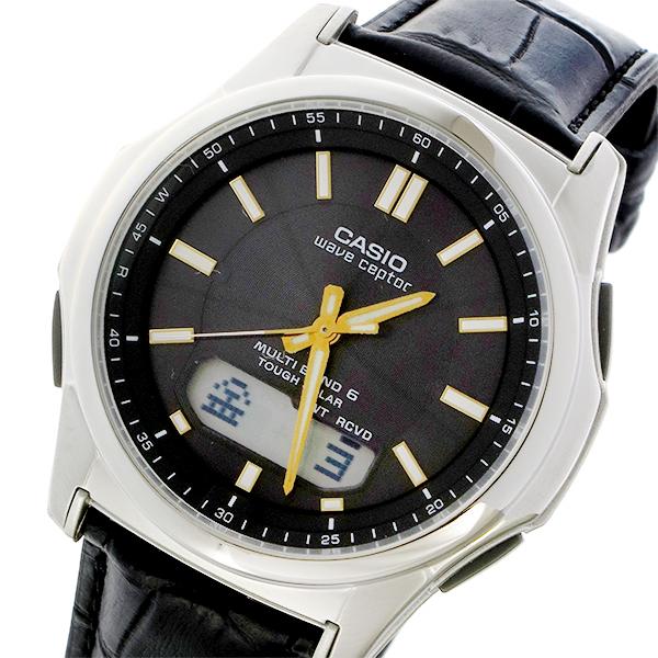 話題の人気 Wva M630l 1a2jf 腕時計 メンズ ソーラー 電波 Casio カシオ メンズ腕時計 腕時計 ブラック ウォッチ 時計 メンズ ソーラー 電波 Casio カシオ ブラック レザー ベルト ステンレス ケース ブラック 国内正規 メンズ腕時計 Services Luthercare Com