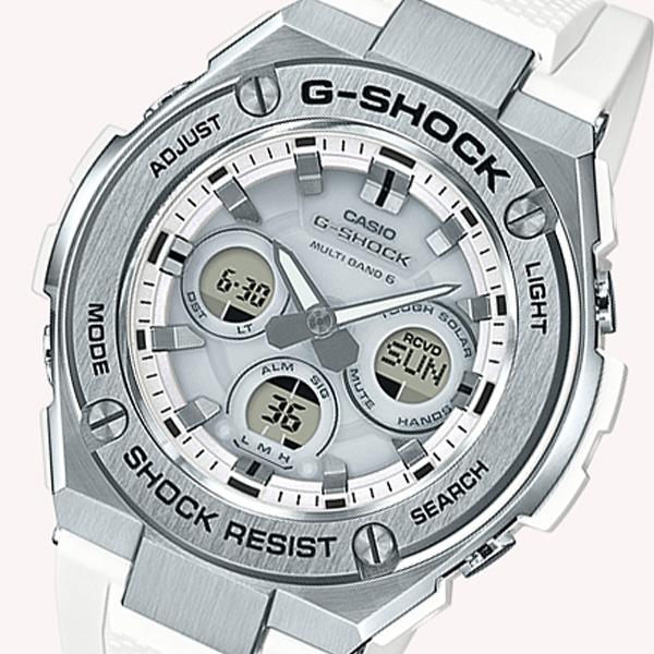 カシオ CASIO Gショック G-SHOCK アナデジ クオーツ メンズ 腕時計 GST-W310-7AJF ホワイト 国内正規 ホワイト｜shiningstore｜02