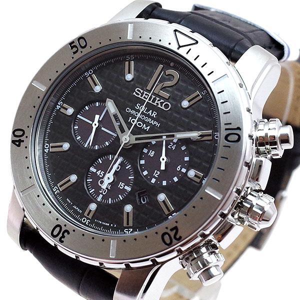 人気の商品 腕時計 メンズ腕時計 セイコー Seiko 腕時計 メンズ Ssc223p2 クォーツ ブラック ステンレス ケース レザー ベルト 品質は割引しない Paynow Universalpapershredding Com